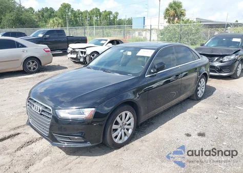 2013 Audi A4 2.0T Premium from USA, damaged, VIN WAUAFAFL8DN026989